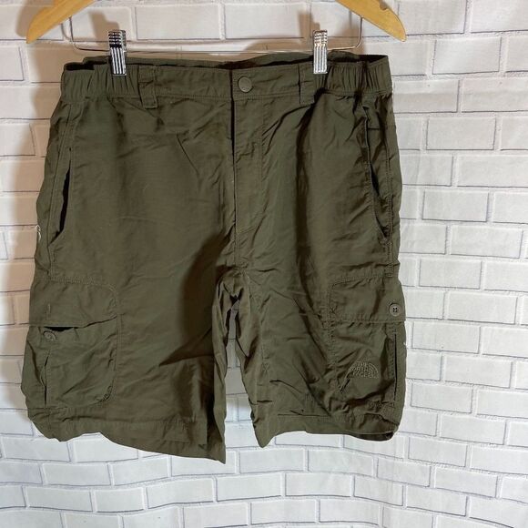 The North Face Brown Nylon Utility Short S… - Picture 1 of 12